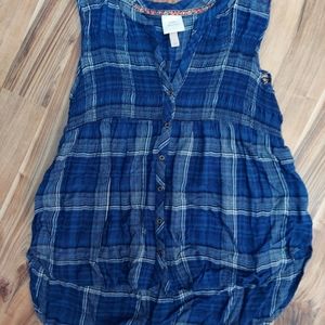 Knox rose flannel tank top